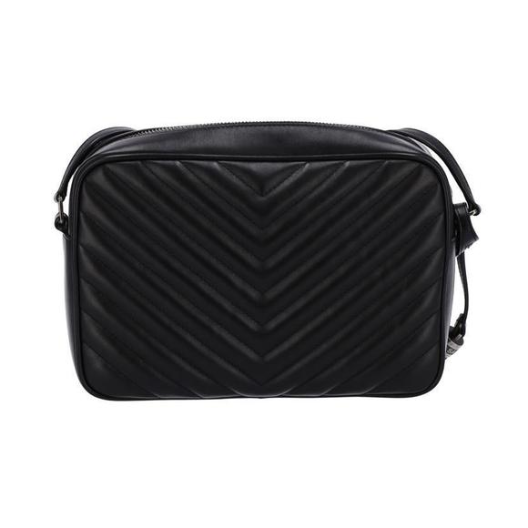 Yves Saint Laurent Lou Shoulder Fringe Logo Camera Bag - Picture 2 of 10